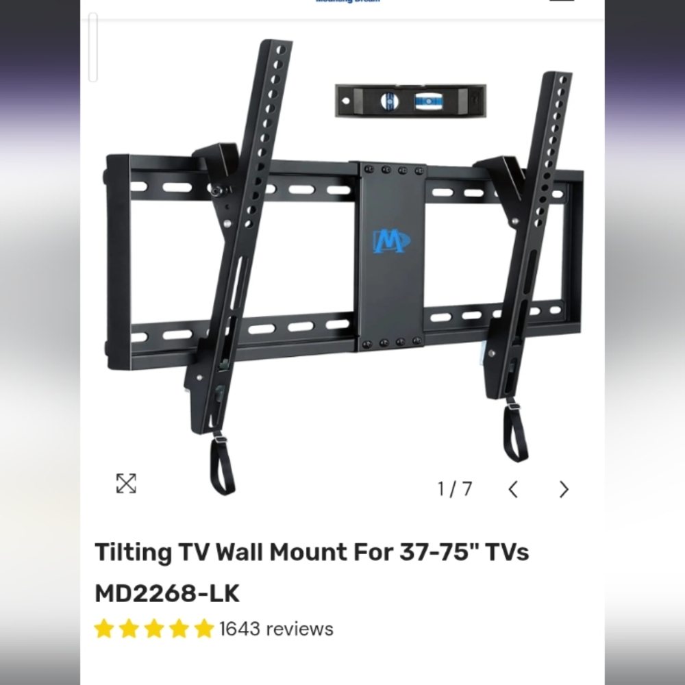 Mounting Dream Tilting TV Wall Mount